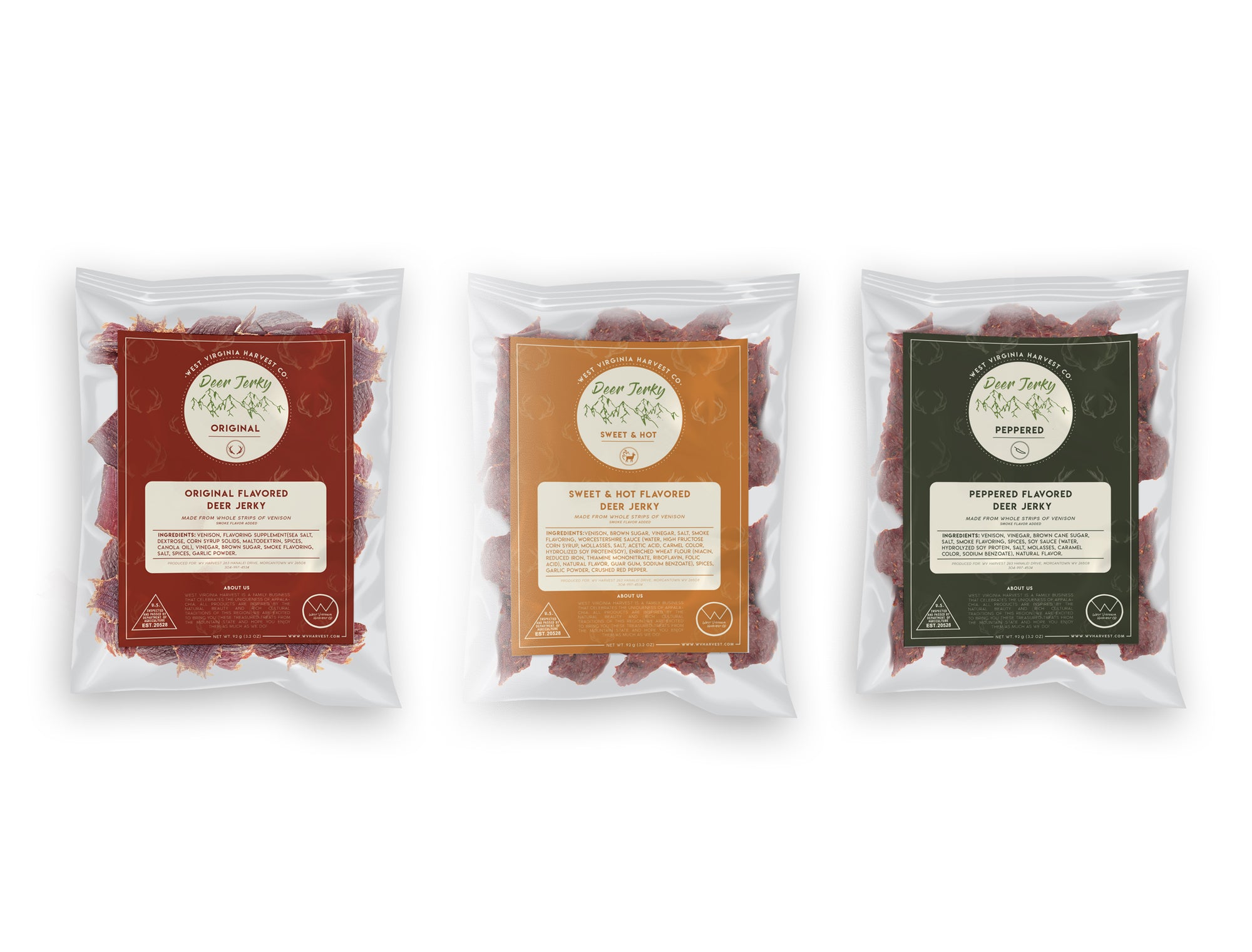 Deer Jerky Variety Pack