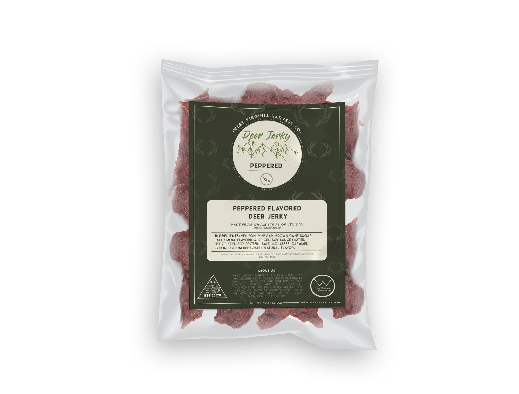 Peppered Flavor Deer Jerky